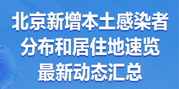 北京疫情最新动态