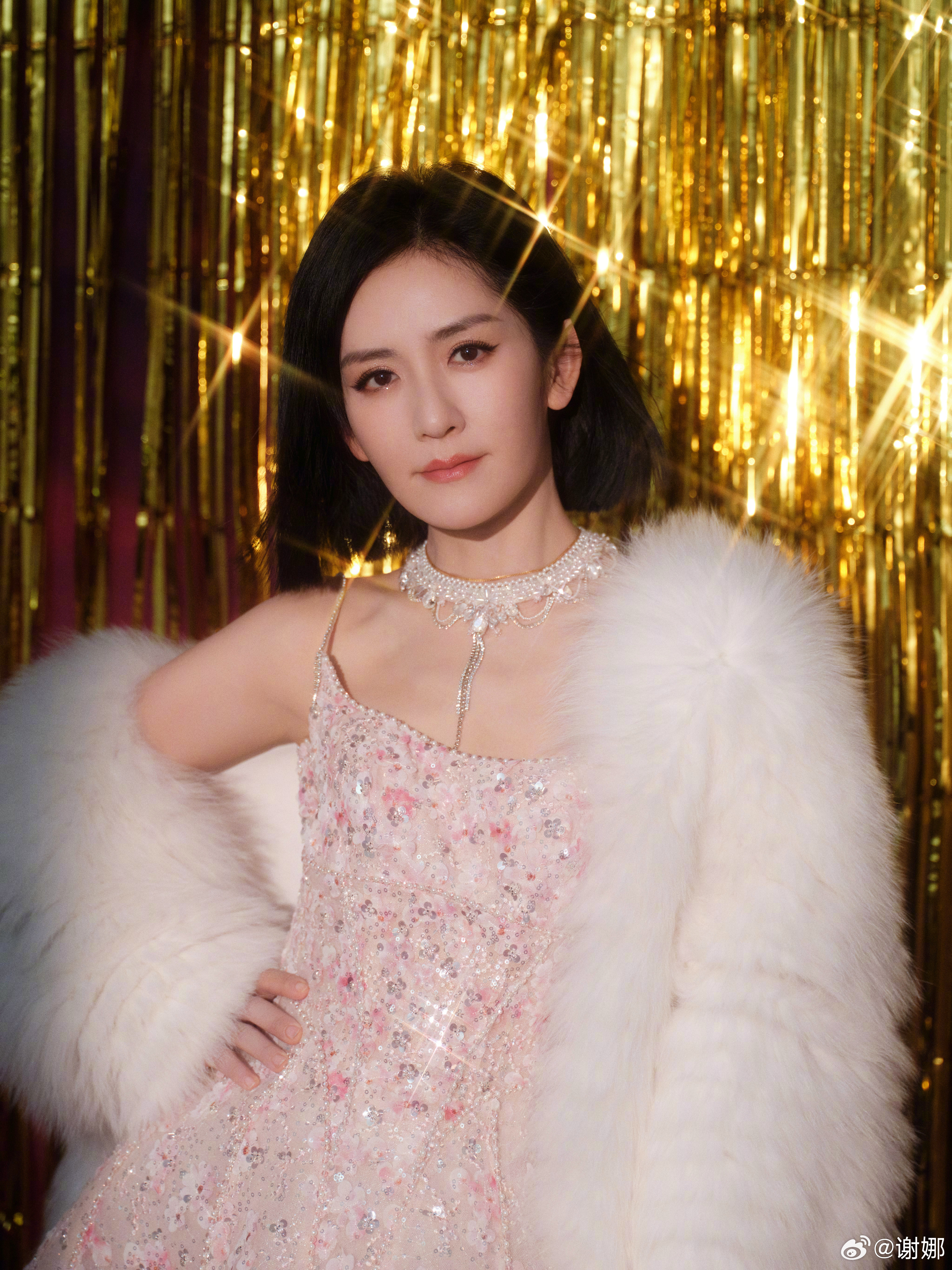 谢娜最新照片，公众关注与个人立场的探讨与热议
